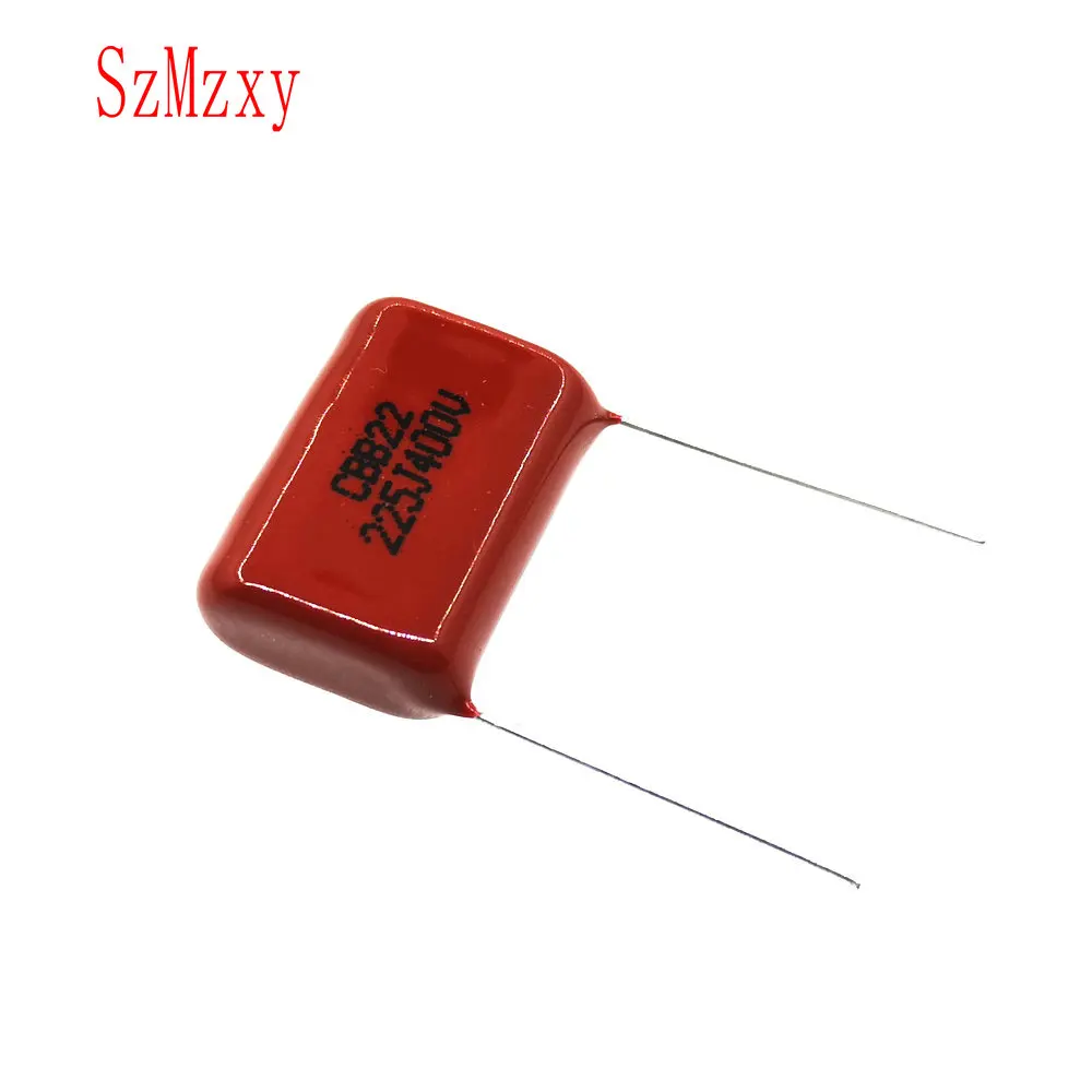5 шт. CBB22 225J400V CBB22-225J400V 225J 400V 2 UF P = 20 мм конденсатор из полипропиленовой пленки |
