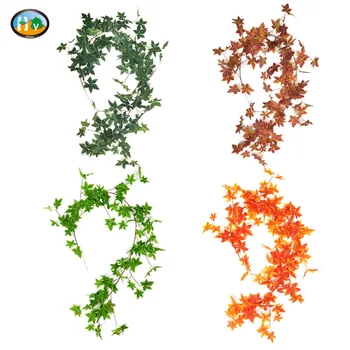 

Hui Rhyme Model Maple Leaf Rattan 4-Color Selectable Plant Wall Winding