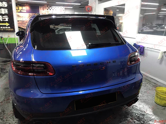 Купить ZART for Porsche Macan carbon fiber roof spoiler Macan S carbon