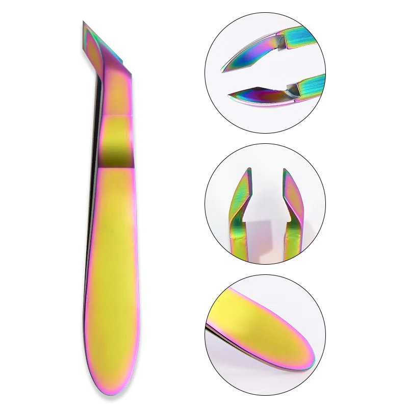 TK0915 Nail Art tools Stainless Steel Cuticle Remover Nipper Clipper Nail Care Clean Tool Nail Art Pedicure Tool - Цвет: TK0915