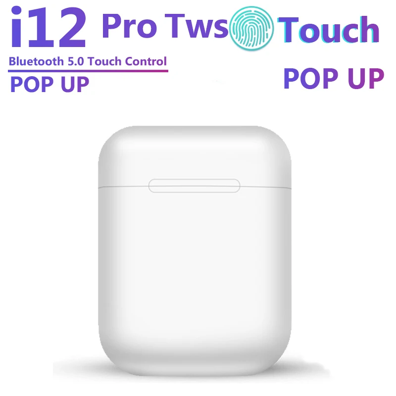 Оригинальные Tws i12 Pro беспроводные Bluetooth наушники Air2 мини спортивные стерео наушники-вкладыши PK i20 i30 tws i60 i80 i9000