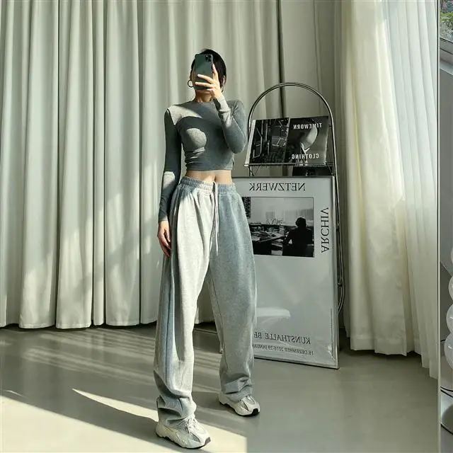 women's high waisted baggy sweatpants