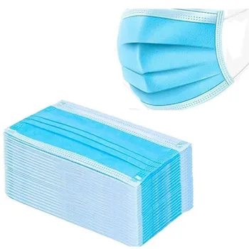 

QIAMNI 3-Ply Face Mask Anti Pollution Dustproof Mask Mouth Mask Elastic Soft Breathable Masks Anti Virus Dropshipping