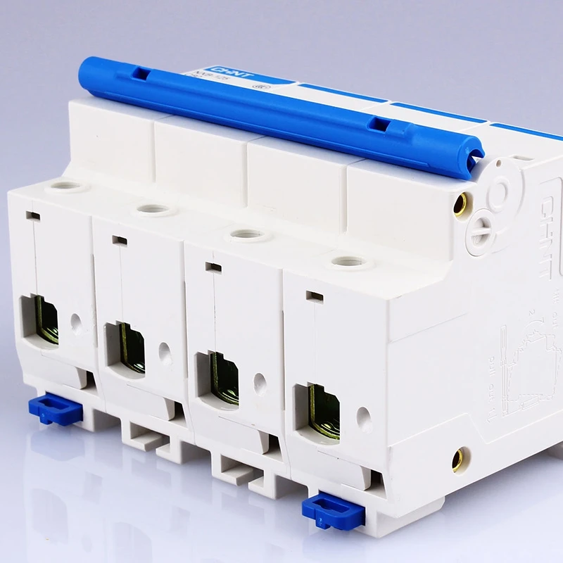 CHINT NXB-125 4P AC 230/400V домашний выключатель питания 63 80 100 125A высокотоковый воздушный выключатель DZ158 обновленная версия