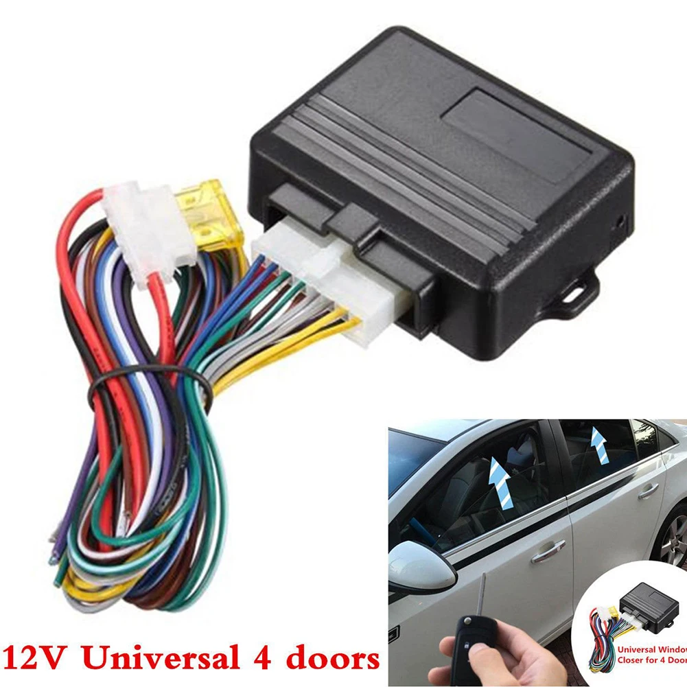 Car Alarm Universal Auto Window Closer for Automatic 2 door/4 door Car