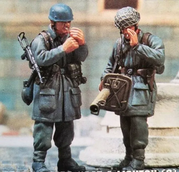 1/35 модельная фигурка из смолы разобранный Неокрашенный набор // 1000|Наборы для