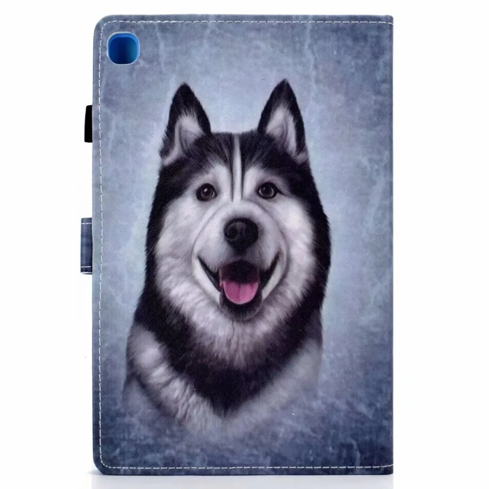Чехол для планшета с принтом Funda для Galaxy Tab A 10,1 SM-T510 SM-T515 Smart Cover для samsung Tab A 10,1 PU кожаный чехол+ ручка