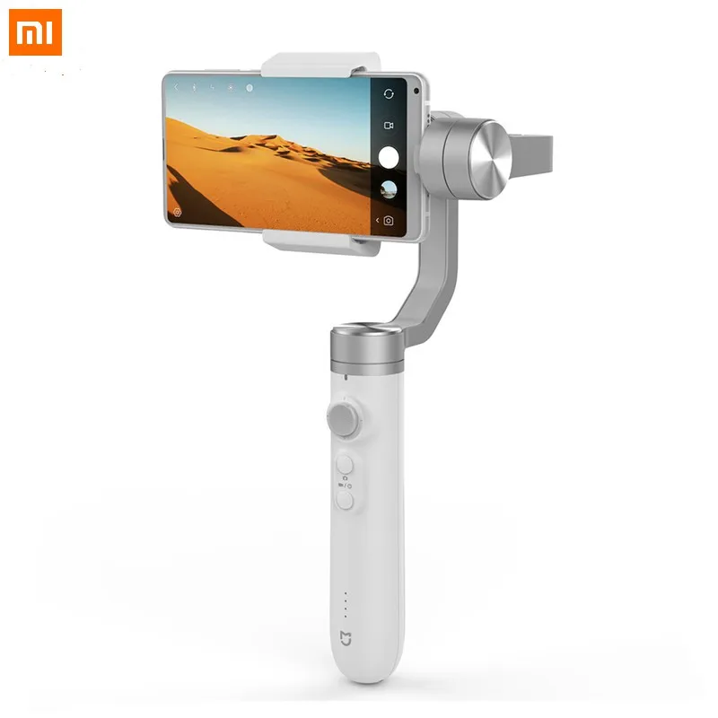 Xiaomi Mijia 3 оси ручной шарнирный стабилизатор для камеры GoPro 5000 мА/ч, Батарея действий Камера телефон стабилизатор Xiaomi SJYT01FM