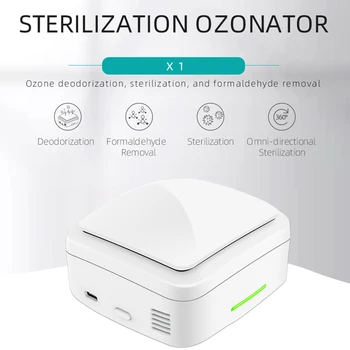 

Odor Cleaning Box Case RGB Lamp Smell Eliminator Cleaner Device Tool 5-10 cubic meter Applicable Area
