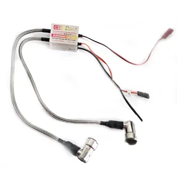 

Rcexl BPMR6F Twin Cylinder Engine Ignition CDI For NGK BPMR6F 14MM 90 Degree With Sensor Kit