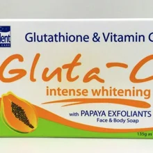 Gluta-C PAPAYA Интенсивное отбеливание кожи антивозрастной мыло глутатионовое w/Витамин C