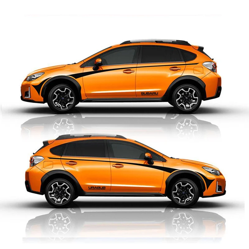 Стайлинга автомобилей спортивный автомобиль стикер для Subaru XV зрение Mark Levinson обе стороны тела Range Rover sport авто наклейки