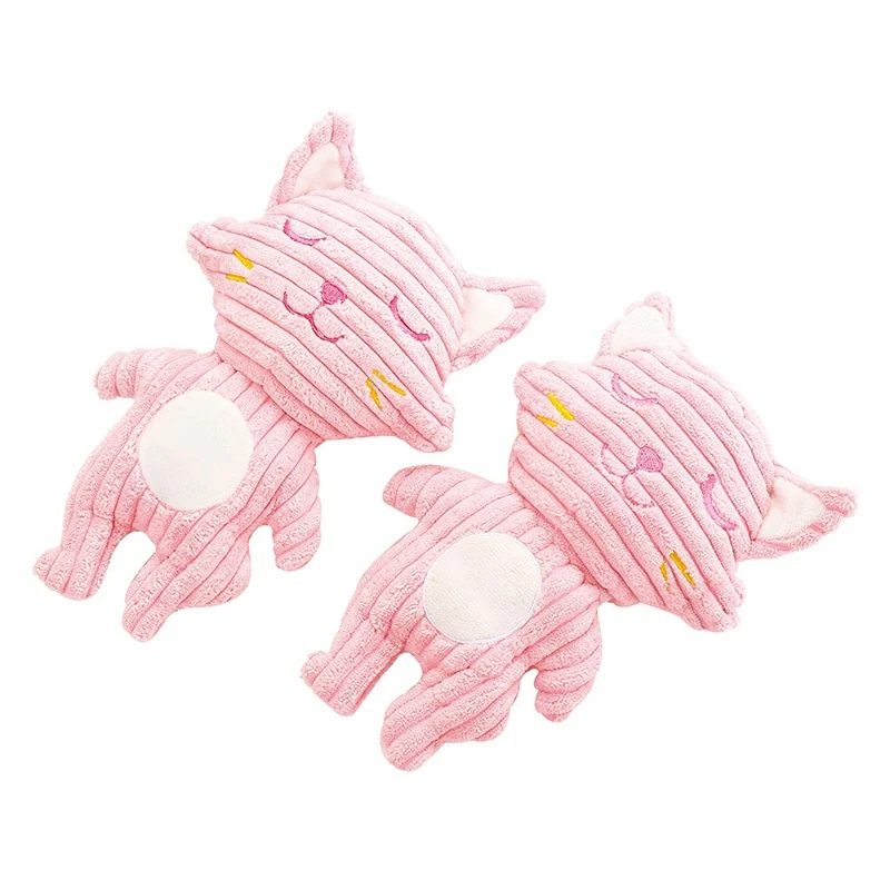 Собака Кошка молярная игра Интерактивная звуковая игрушка чучела кошка в форме куклы для собак товары для щенков питомцев