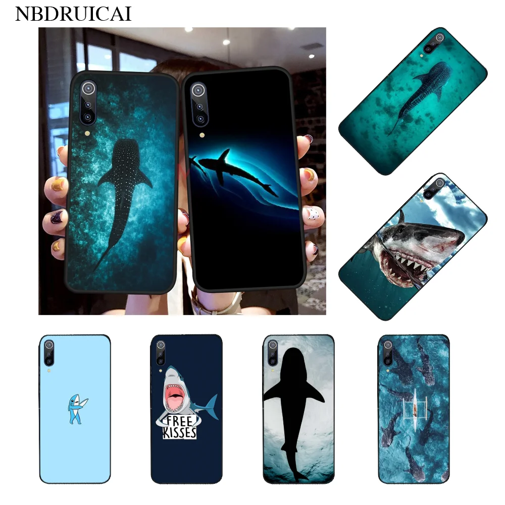 Мягкий силиконовый черный чехол для телефона NBDRUICAI Xiaomi Mi9 9SE 8SE Pocophone F1 Mi8 Lite |