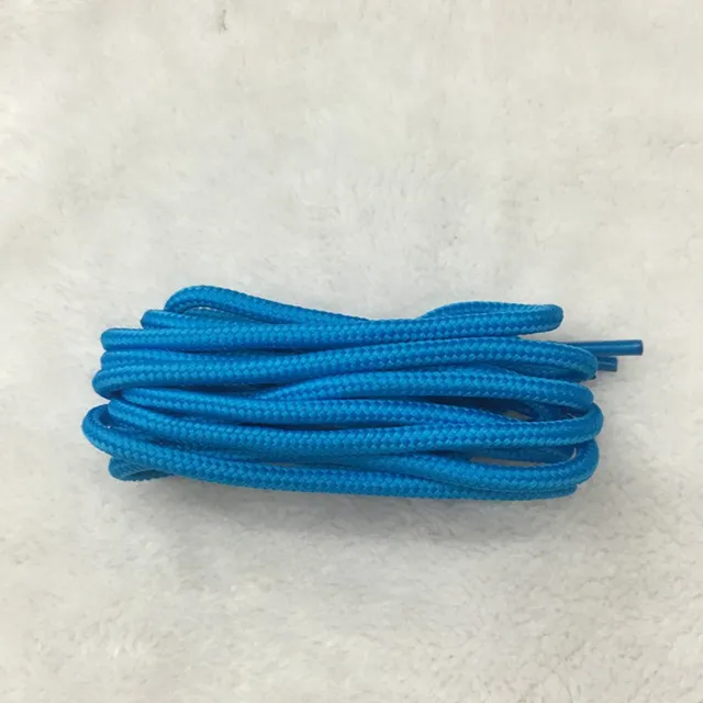 1 Pair Classic Solid Round Shoelaces Durable Polyester Shoe laces Boot Laces Sneaker Shoelace 21 Colors 70cm 90cm 120cm 150cm Sky blue