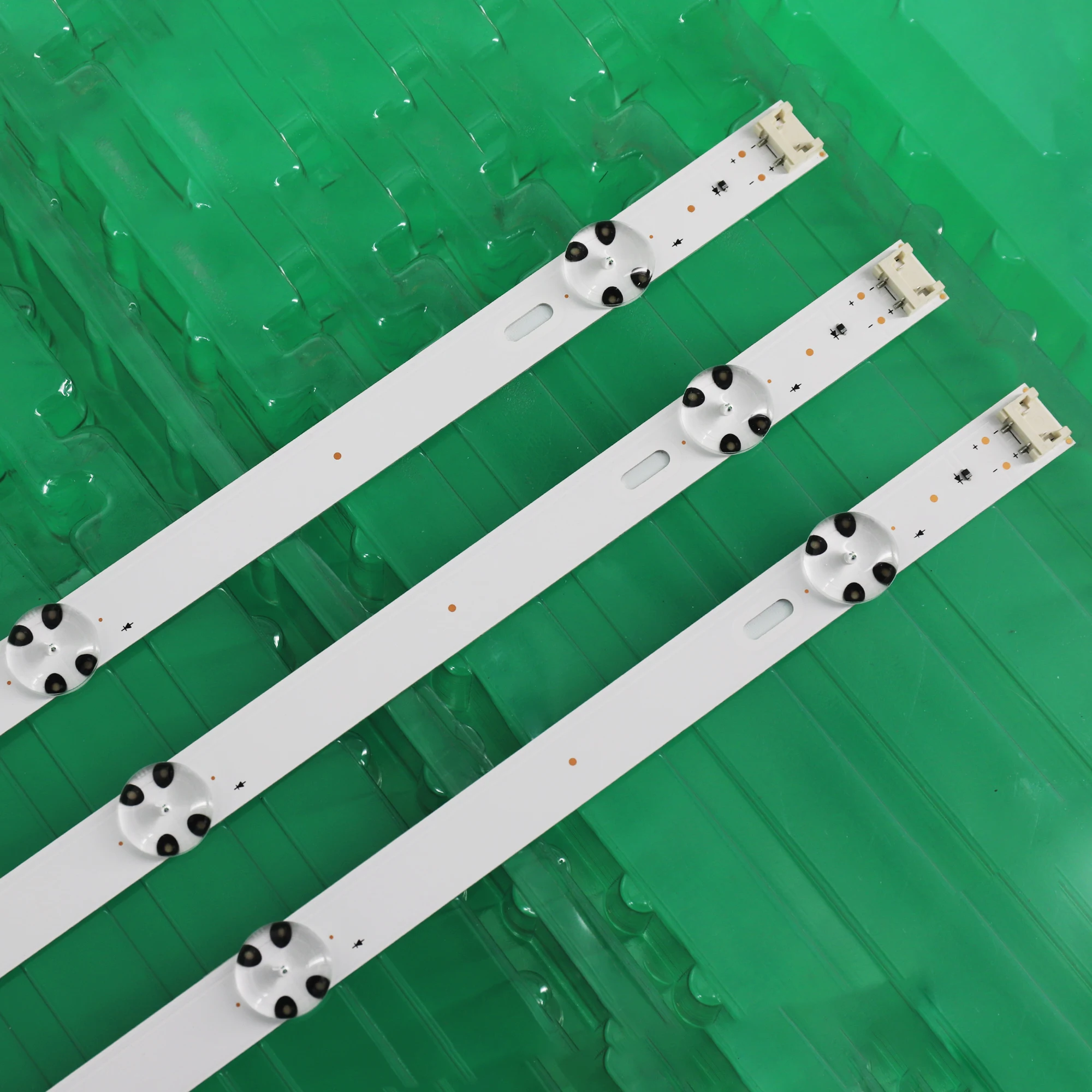 Tira de Retroiluminação Pcs 7led para lg 43lj5500 43uj6300 43uj634v 43lj610v 43lj624v 43lj510v 43lj541v 43lj5150 43lh515v 43lj614v - Imagem 6