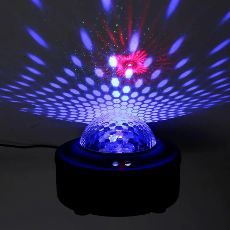 LED Magic Ball Lamp 90 Type Voice Control Halloween Stage Effect Projector Light Rapid Heat Dissipation Install