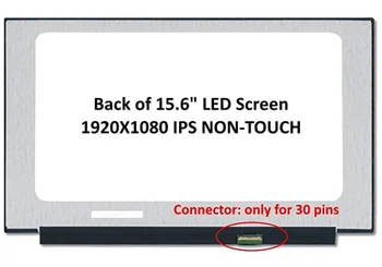 

15.6 inch Screen Compatible with N156HCE-EN1 fit N156HCE-EN1 REV.C1, NV156FHM-N48, (Non-Touch) Replacement Screen