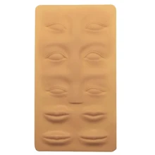 ABVP Силикагель 3D практика кожи глаз губ Косметика поддельная кожа бровей кожа для обучения татуировкам аксессуары начинающих