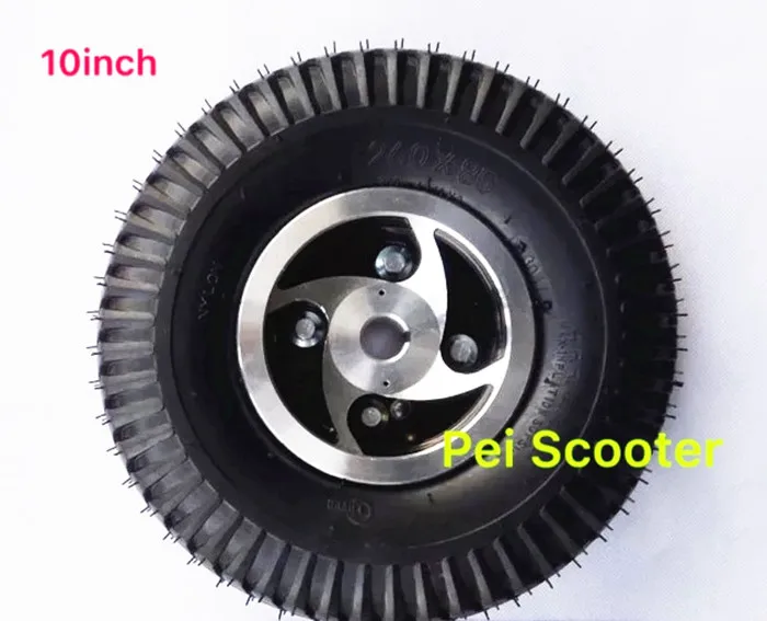 10 inch pneumatic tyre for transaxle motor mobility scooter kit phub10nt