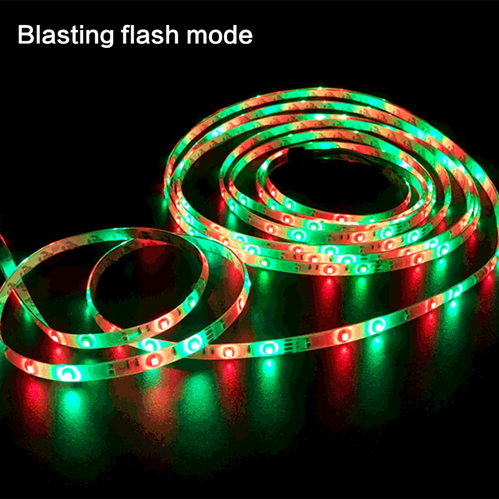 

5/10/15/20M LED Strip Light RGB 2835 Flexible Ribbon Fita Led Light Strip RGB Tape Diode DC 12V+ Remote Control +Adapter