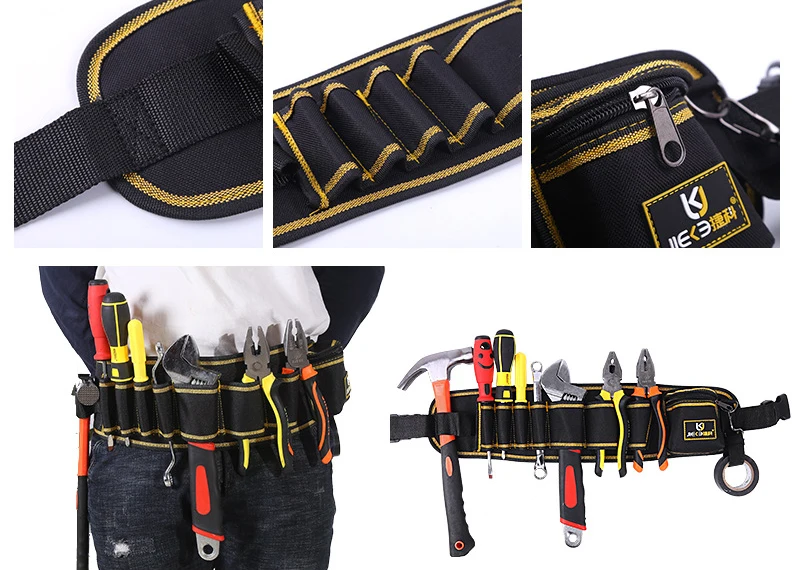 top tool chest Multi Function Tools Bag Belt Bag Pouch Electrician Tools Organizer Waist trolley tool box