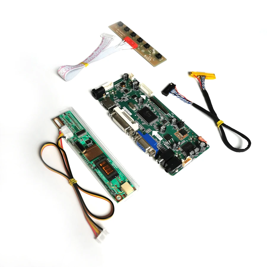 Для ITSX68 ITSX68C ЖК-монитор панель CCFL LVDS 30Pin 14," 1400*1050 HDMI DVI VGA MNT68676 экран контроллер привод плата DIY kit
