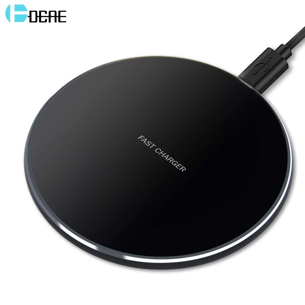 

FDGAO 15W QI Quick Wireless Charger Pad USB Tpye C QC 3.0 10W Fast Charging Dock Station For iPhone 11 XS XR X 8 Samsung S10 S9
