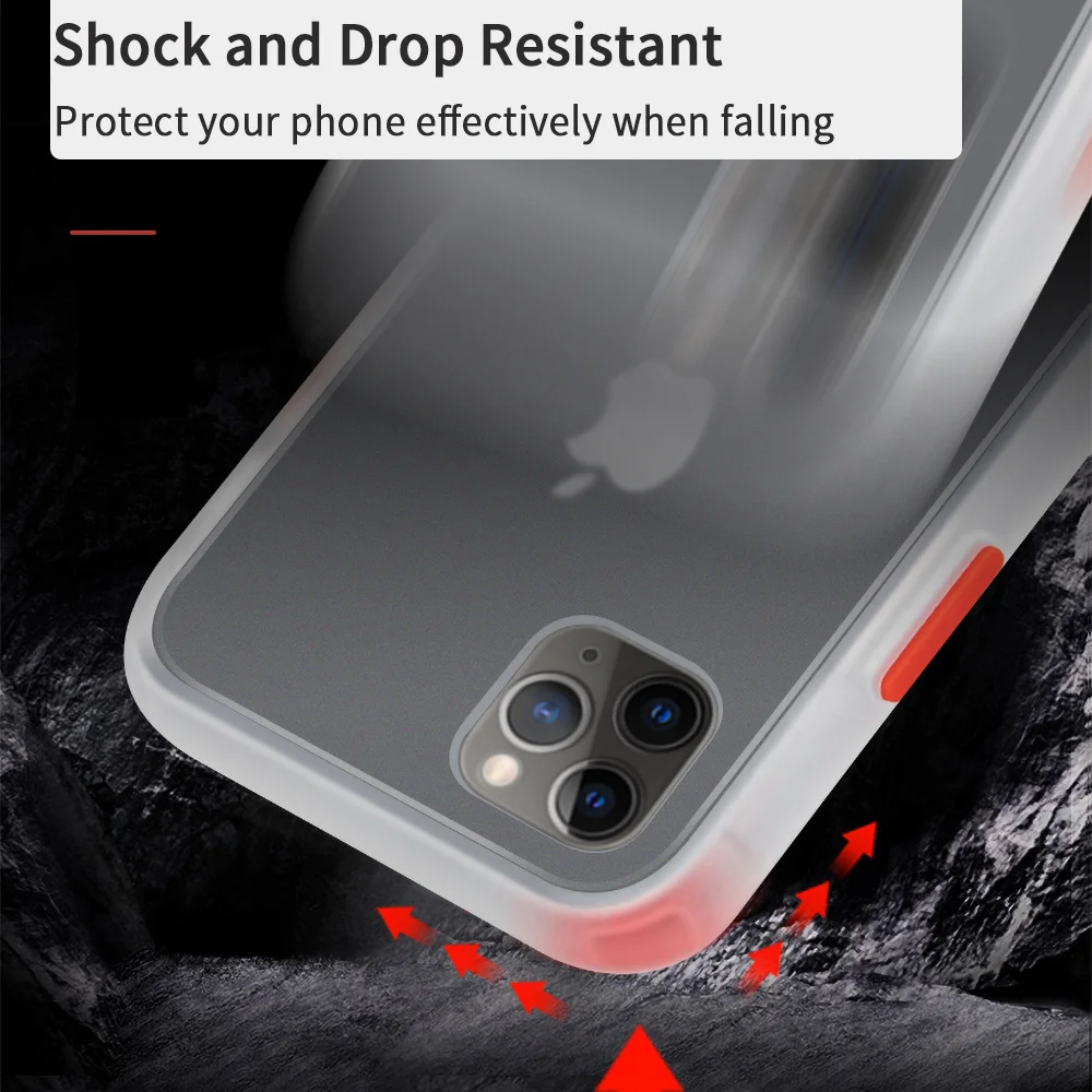 Противоударный мягкий ТПУ чехол для iPhone 11 Pro Max XR XS MAX X Роскошная Защита задняя крышка для iPhone 8 7 6s 6 Plus чехол Coque Capa