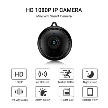 

For CCTV Baby MonitorHome Security Camera ,Mini Wireless WiFi 1080P Camera, IP CCTV Surveillance, Motion Detection,Night Vision,