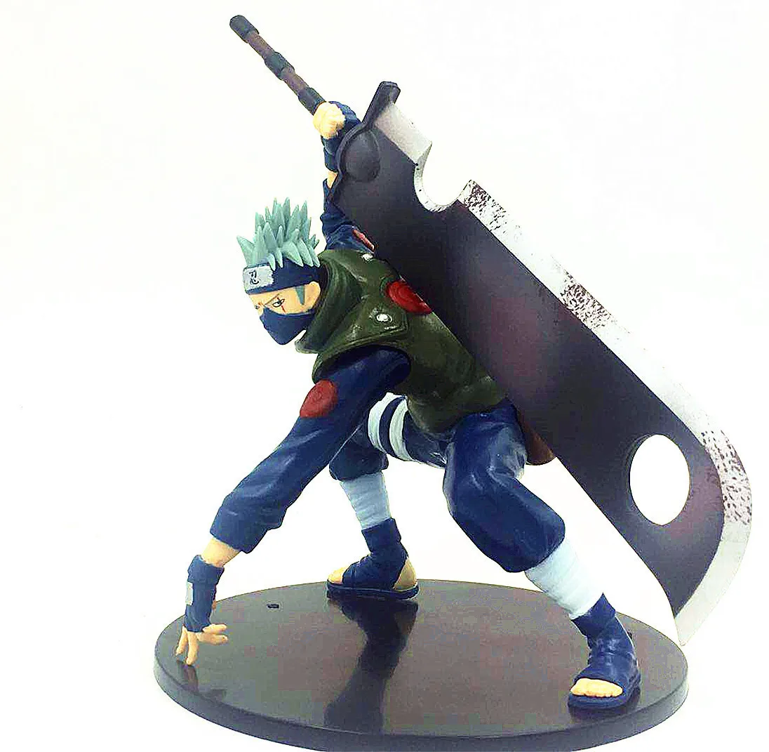 Наруто konoha Ninja Хатаке Какаши персик снова бу Чжан обезголовый шпагат в коробке гаражный комплект украшения