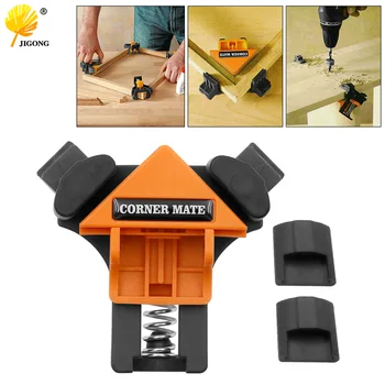 

90 Degree Right Angle Clamp Fixing Clips Picture Frame Corner Clamp Woodworking Hand Tool Angle Clamps Pipe Clamp