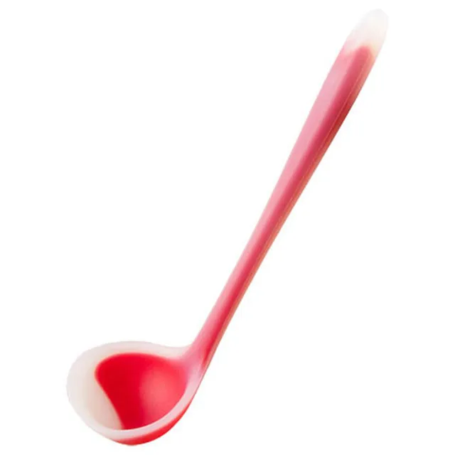 Mestolo in Silicone cucchiai Set di pentole da cucina contenitore per alimenti piatti turistici padella antiaderente con resistenza alle alte Temperature 1