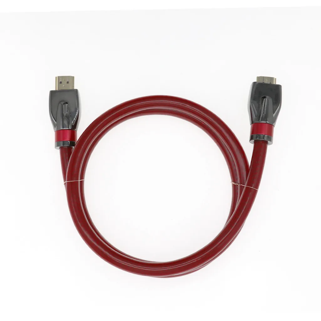 Высококачественный 8k Hdmi кабель 2,1 высокоскоростной Золотой Плетеный провод 4k 2160p 3d Hdtv для ПК 2k X 4k ультра высокой четкости видео кабель