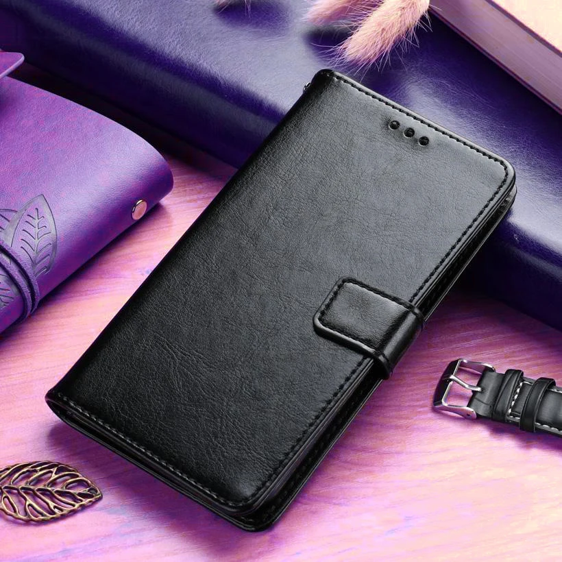 Флип кейс из искусственной кожи для Xiaomi REDMI GO 7 7A 6A 5A 6 Pro 5 Plus Note Prime модный дизайн