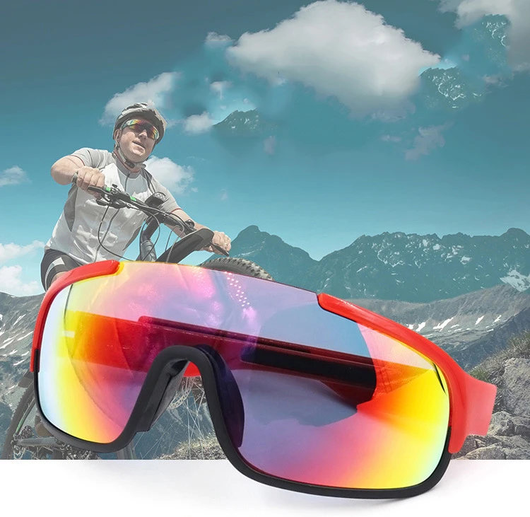 Поляризованные очки с 3 линзами, OEM mtb, велосипедные солнцезащитные очки, очки для бега, мужские спортивные очки, активные солнцезащитные очки для женщин