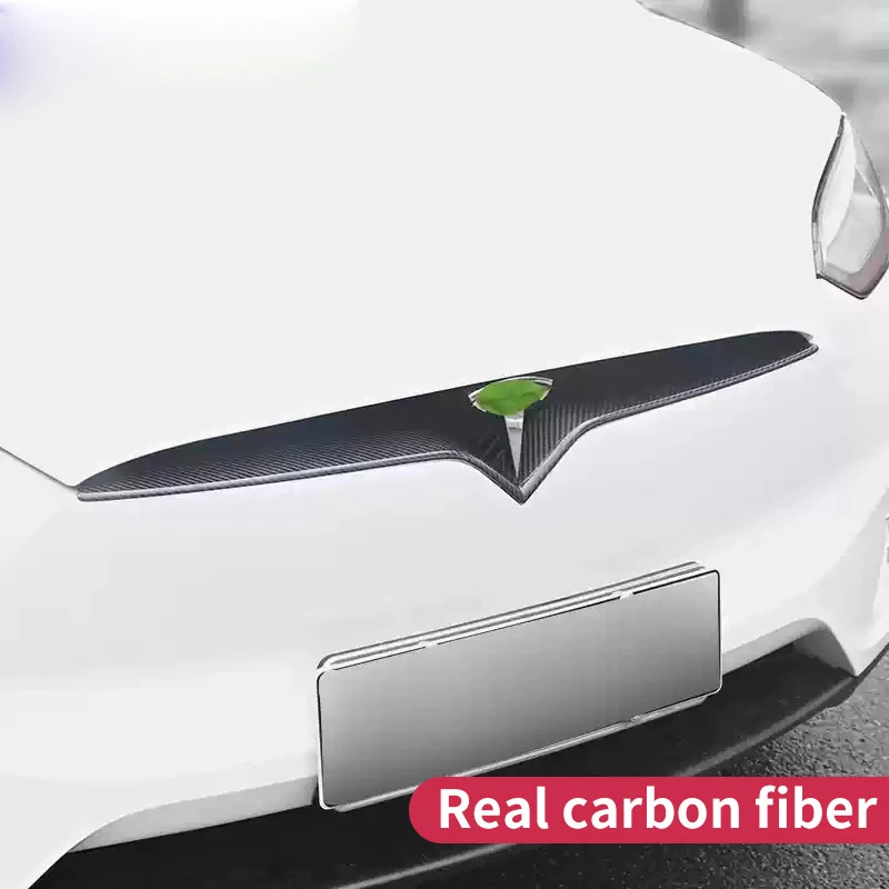 Гриль Накладка для модели tesla модель x карбон/аксессуары tesla x tesla модель X дверь/углеродное волокно внешний tesla автомобильные аксессуары