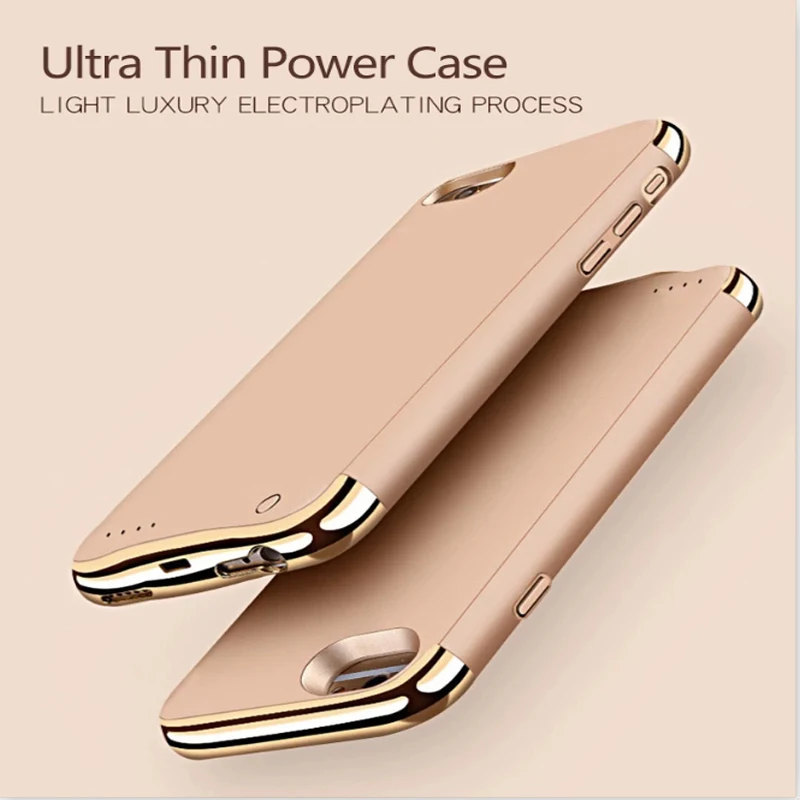 Для iphone 6 6s 7 8 3500 мАч зарядное устройство чехол powerbank чехол для iphone 6 6s 7 8 plus 4000 мАч Расширенный аккумулятор зарядный чехол