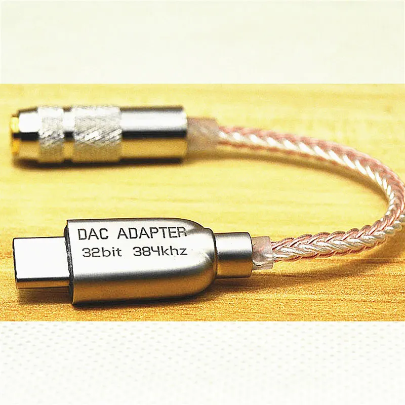 USB Type C To 3 5 Jack ALC5686 Chip HiFi Digital Headphone Amplifier Decoding DAC Audio Adapter Cable For Mac iPad Android Win10