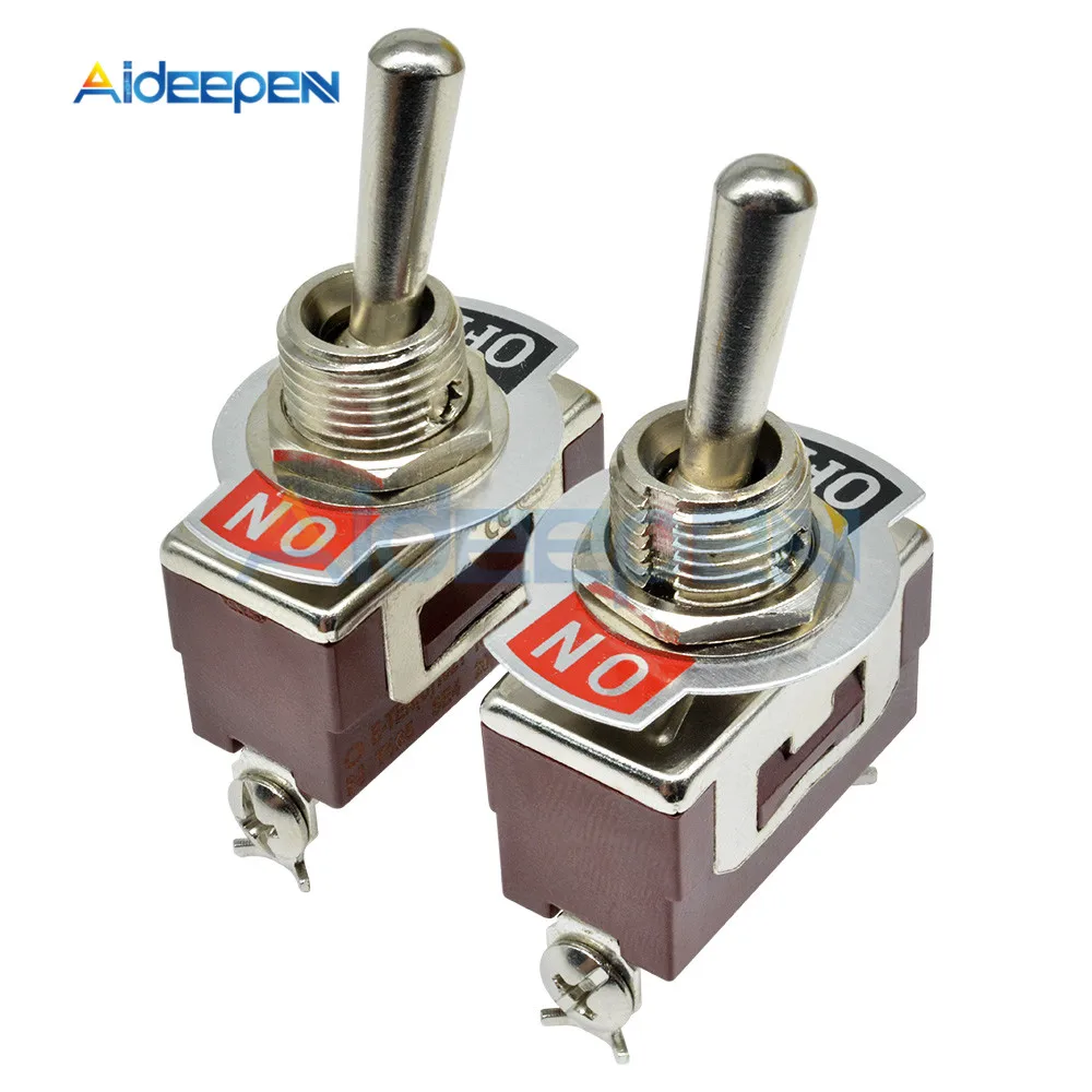 Высокоточный E-TEN(C) 1021 тумблер красный 2 Pin ВКЛ-ВЫКЛ переключатель Серебряный контактор 50000 раз срок службы 250 В 20A 29*14,6 мм