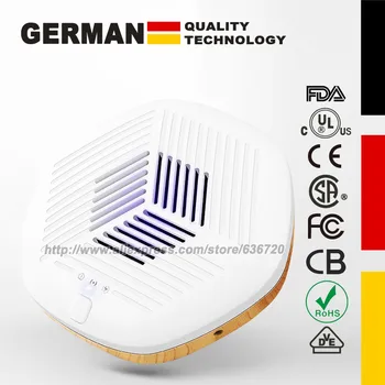 

Air Purifier Mini Ozone Generator Eliminator, Portable Air Cleaner with 2000mAh USB Rechargeable, Suitable for Car, Office, Home