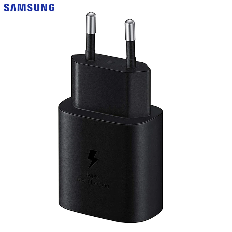 Samsung 25 Вт супер быстрое зарядное устройство для samsung Galaxy Note 10 Note10 plus Note10+ USB-C Быстрая зарядка настенное зарядное устройство