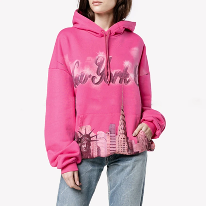 

Woman Hoodies Long Sleeve Hoody Casual Sweatshirt Women Oversize Pink Women's Hoodies 2019 Brand Sweatshirt Femme Mode Cor Enne