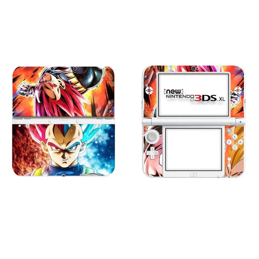 Супер виниловый чехол Dragon Ball Z наклейка на кожу новые 3DS XL LL скины наклейки s для