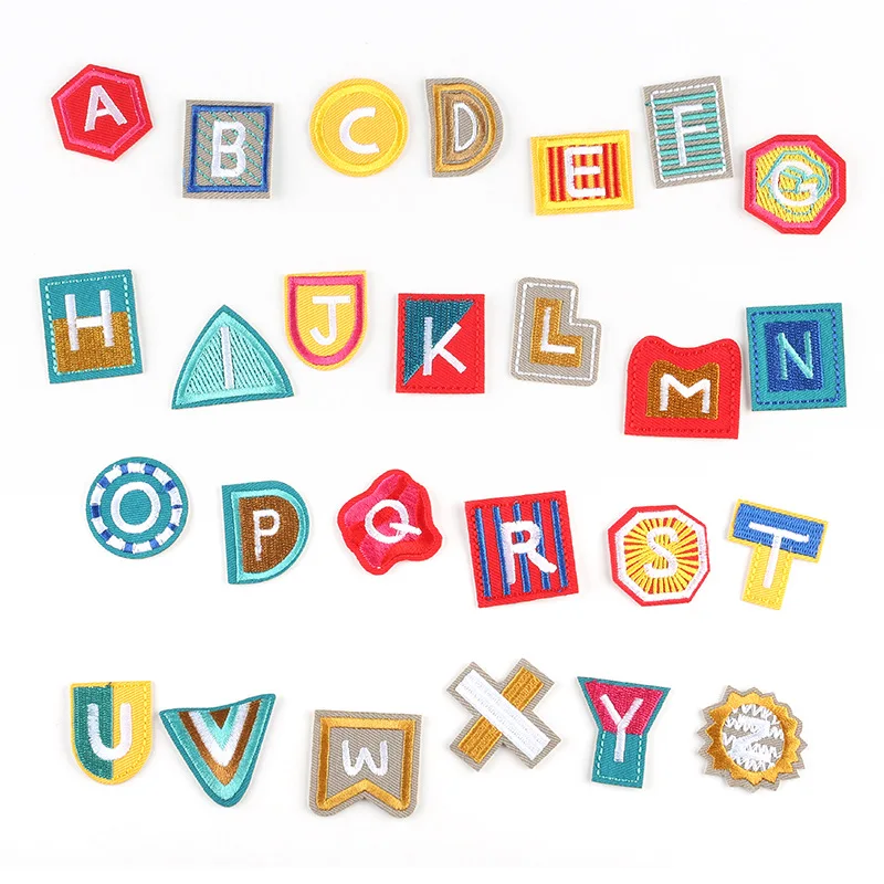 Детские наклейки A-Z с надписью на английском языке-стикеры Симпатичные