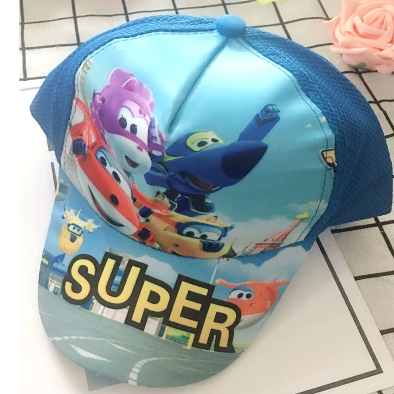 blue hat transforming robot