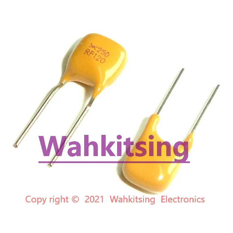 50 PCS TRF250-120 250V 0.12A RF120 120MA PPTC Resettable Fuse
