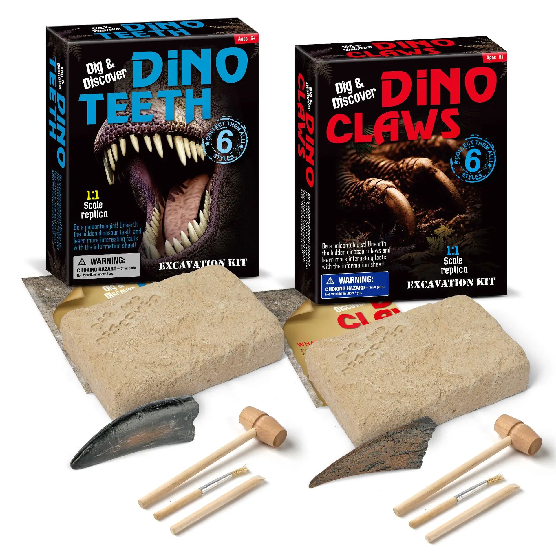 Jouets d'excavation de bricolage pour enfants nouveaux jouets archéologiques de dinosaures 6 ans et plus jouets éducatifs jouets pour la maison