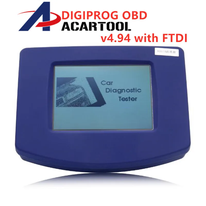 Лучший Digiprog III V4.94 3 с OBD2 ST01 ST04 кабель инструмент для коррекции одометра KM сменные