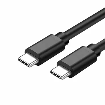 

Cord 3FT White/Black USB 3.1 Type-C To Type-C Cable Power Delivery